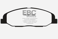 Thumbnail for EBC 08-13 Cadillac CTS 3.0 Greenstuff Front Brake Pads