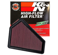 Thumbnail for K&N Replacement Air Filter CADILLAC CTS/CTS-V 3.6L-V6; 2008