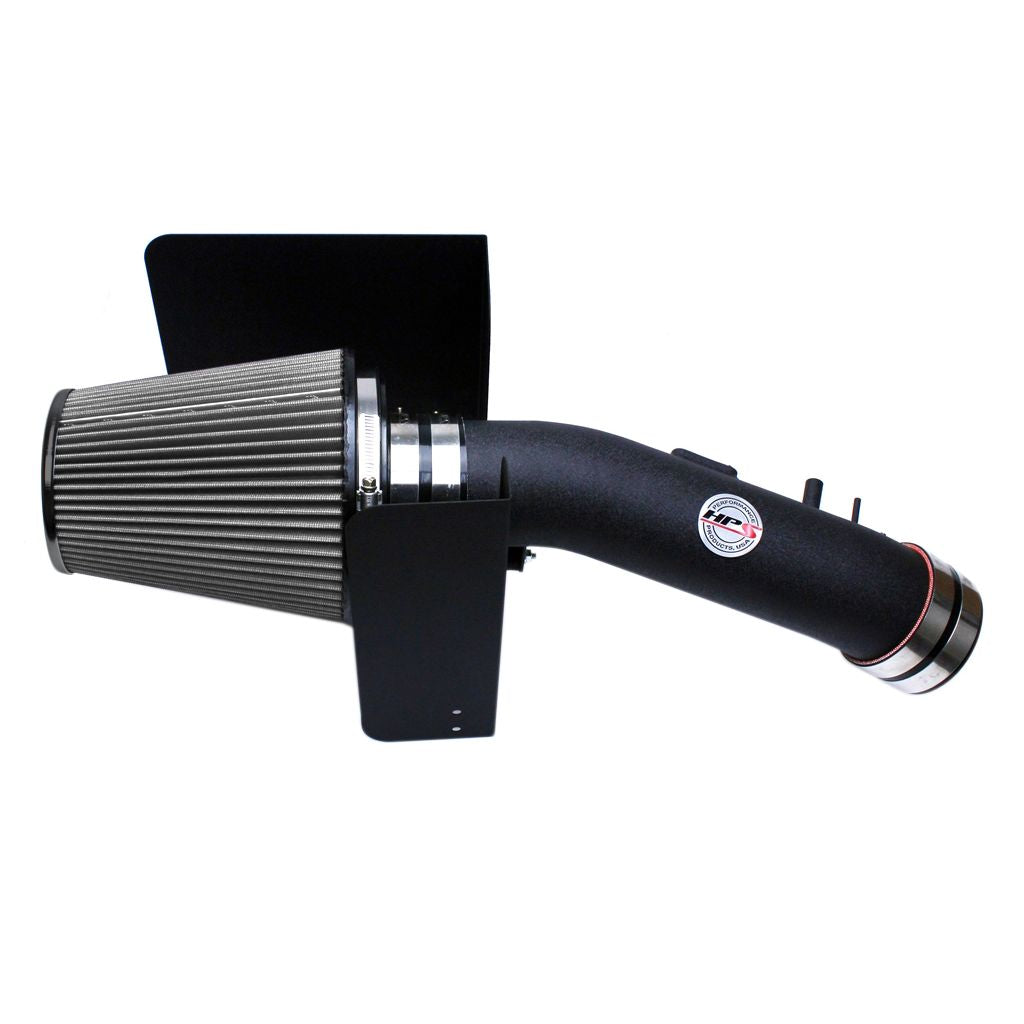 HPS Shortram Air Intake 2008-2011 Toyota Sequoia 5.7L V8, Includes Heat Shield, Black