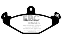 Thumbnail for EBC 08+ Lotus 2-Eleven 1.8 Supercharged Greenstuff Rear Brake Pads