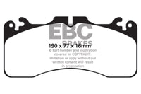 Thumbnail for EBC 09+ Lexus LS460 4.6 Sport Greenstuff Front Brake Pads