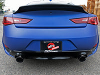 Thumbnail for aFe POWER Takeda 2.5in 304 SS Axle-Back Exhaust w/ Black Tips 17-19 Infiniti Q60 V6-3.0L (tt)