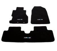 Thumbnail for NRG Floor Mats - 02-03 Honda Civic Si 3DR Coupe (NRG Logo) - 3pc.