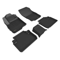 Thumbnail for 3D Maxpider 18-23 Mitsubishi Eclipse Cross Kagu Floor Mat- Black R1 R2