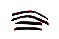 Thumbnail for AVS 02-06 Cadillac Escalade Ventvisor In-Channel Front & Rear Window Deflectors 4pc - Smoke