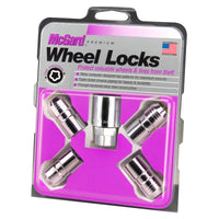 Thumbnail for McGard Wheel Lock Nut Set - 4pk. (Cone Seat) M14X1.5 / 21mm & 22mm Dual Hex / 1.639in. L - Chrome