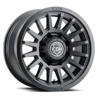 Thumbnail for ICON Recon SLX 18x9 8x6.5 BP 12mm Offset 5.5in BS 121.4mm Hub Bore Satin Black Wheel