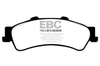 Thumbnail for EBC 01-05 Cadillac Deville 4.6 HD Greenstuff Rear Brake Pads