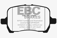 Thumbnail for EBC 04-06 Chevrolet Cobalt 2.0 Supercharged Greenstuff Front Brake Pads