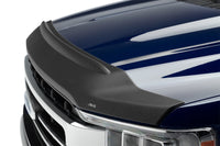 Thumbnail for AVS 2021 Ford F-150 (Excl. Tremor/Raptor) Aeroskin II Textured Low Profile Hood Shield - Black