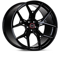 Thumbnail for Vossen HF-5 20x10.5 / 5x120 / ET42 / Deep Face / 72.56 - Gloss Black Wheel