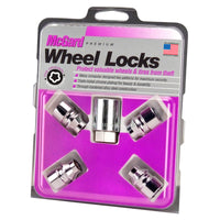 Thumbnail for McGard Wheel Lock Nut Set - 4pk. (Uni-Lug) M12X1.5 / 13/16 Hex / .197in. Shank / 1.375in. L - Chrome