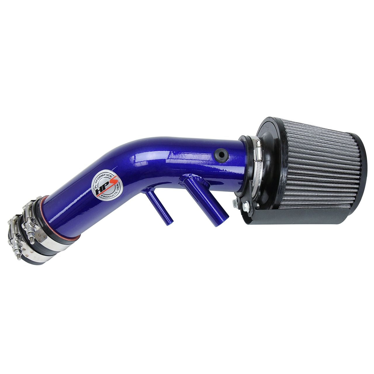 HPS Shortram Air Intake Kit 15-19 Hyundai Sonata Eco 1.6L Turbo, Includes Heat Shield, Blue