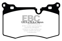 Thumbnail for EBC 09-14 Mini Hardtop 1.6 Turbo J.C Works Greenstuff Front Brake Pads