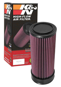 Thumbnail for K&N 15 Can-Am Maverick X DS Replacement Drop In Air Filter 12.25in H 4.875in OD