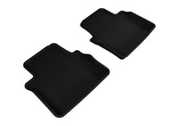 Thumbnail for 3D MAXpider 2014-2019 Cadillac CTS Kagu 2nd Row Floormats - Black