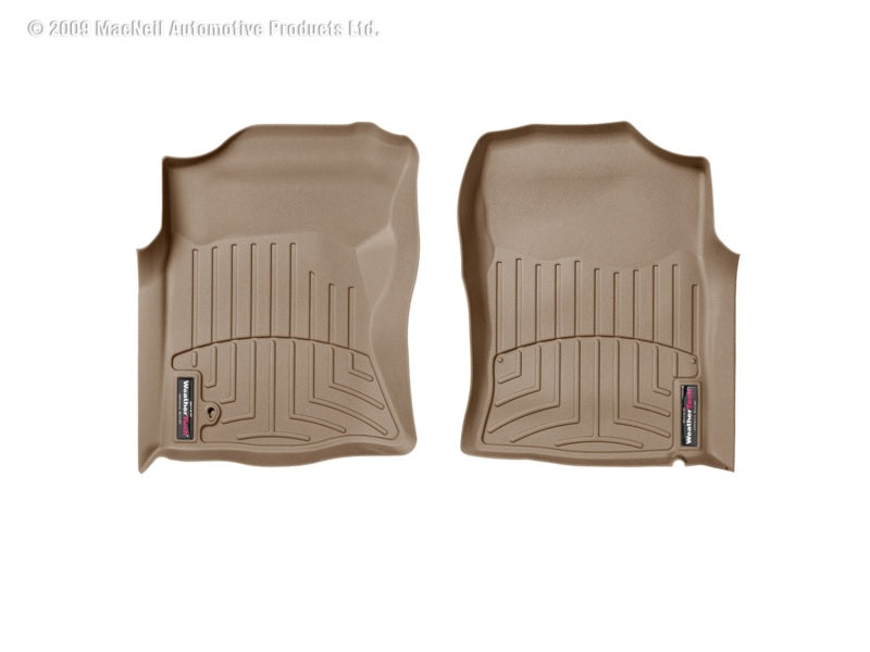 WeatherTech 01-04 Toyota Tacoma Front FloorLiner - Tan