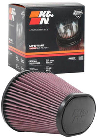 Thumbnail for K&N Universal Air Filter 100mm Flange / 174mmX 134mm Base / 114mmX 82mm Top / 127mm Height