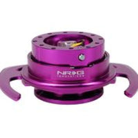 Thumbnail for NRG Quick Release Kit Gen 4.0 - Purple Body / Purple Ring w/ Handles