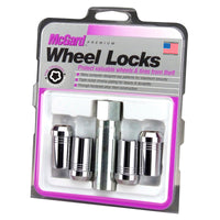 Thumbnail for McGard Wheel Lock Nut Set - 4pk. (Tuner / Cone Seat) M14X1.5 / 22mm Hex / 1.648in. Length - Chrome