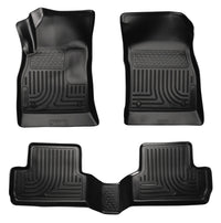 Thumbnail for Husky Liners 2012 Buick Verano WeatherBeater Combo Black Floor Liners