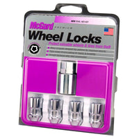 Thumbnail for McGard Wheel Lock Nut Set - 4pk. (Cone Seat) M12X1.5 / 19mm & 21mm Dual Hex / 1.46in. L - Chrome