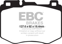 Thumbnail for EBC 15-16 Mercedes-Benz C400 (W205) 3.0 Twin Turbo 4-Matic Greenstuff Front Brake Pads