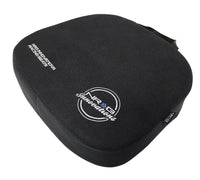 Thumbnail for NRG Racing Seat Cushion - One Piece Memory Foam Nylon Black w/ White Stitching