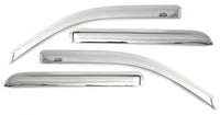 Thumbnail for AVS 18-22 Chevrolet Equinox Ventvisor Window Deflectors 4pc - Chrome