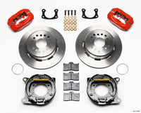 Thumbnail for Wilwood Forged Dynalite P/S Park Brake Kit Red New Big Ford 2.50in Offset