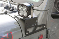 Thumbnail for Fabtech 18-21 Jeep JL/JT Light Bracket Kit (Non-Adjustable)