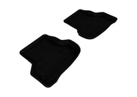 Thumbnail for 3D MAXpider 2006-2013 Audi A3 Kagu 2nd Row Floormats - Black