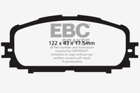 Thumbnail for EBC 12+ Toyota Yaris 1.5 Greenstuff Front Brake Pads