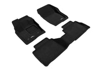 Thumbnail for 3D Maxpider 17-20 Ford Fusion Elegant 1st 2nd Row - Floor Mat Set (Black)