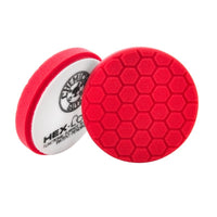 Thumbnail for Chemical Guys Hex Logic Self-Centered Perfection Ultra-Fine Finishing Pad - Red - 6.5in