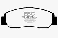 Thumbnail for EBC 06-11 Acura CSX (Canada) 2.0 Greenstuff Front Brake Pads