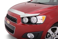 Thumbnail for AVS 12-16 Chevy Sonic Aeroskin Low Profile Hood Shield - Chrome