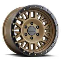 Thumbnail for Raceline 951BZ Ryno 17x9in / 6x139.7 BP / -12mm Offset / 106.1mm Bore - Bronze Wheel