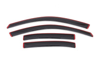 Thumbnail for AVS 13-15 Chevy Malibu Ventvisor In-Channel Front & Rear Window Deflectors 4pc - Smoke