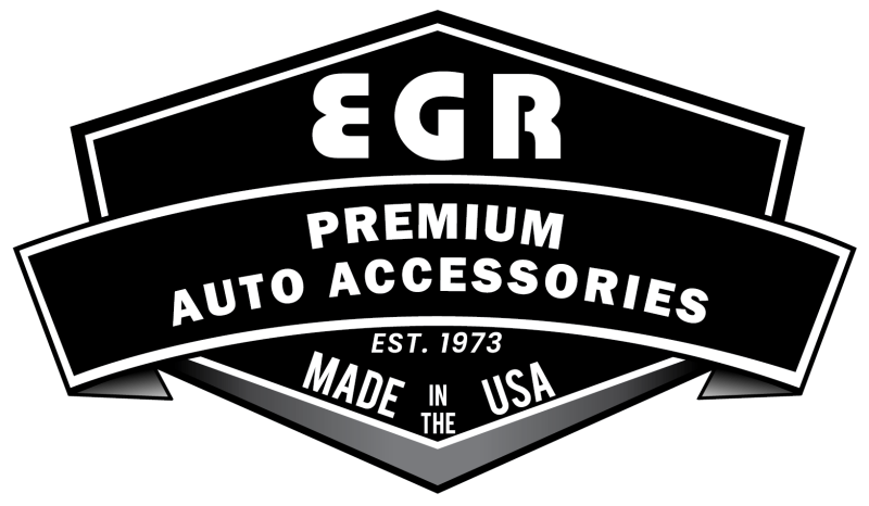 EGR 04-13 Ford F150 Crew Cab In-Channel Window Visors - Set of 4 - Matte (573395)