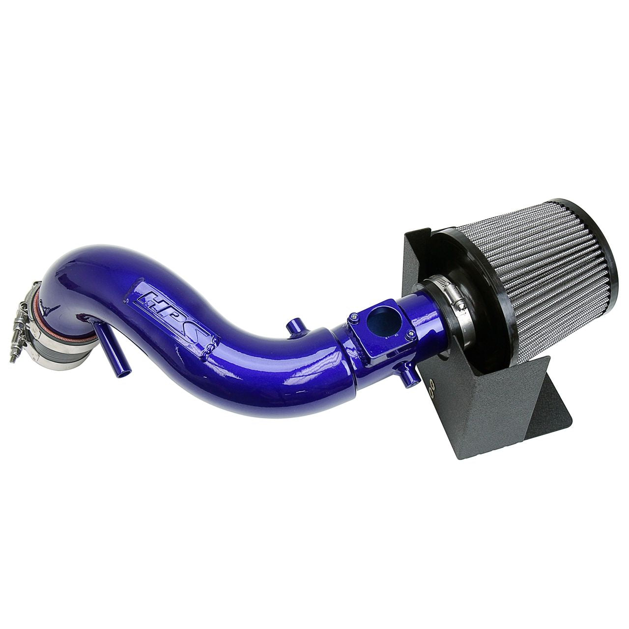 HPS Shortram Air Intake Kit 2005-2006 Scion tC 2.4L, Includes Heat Shield, Blue