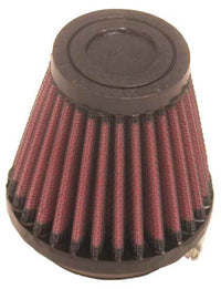 Thumbnail for K&N Filter Universal Rubber Filter 2 inch Flange 3 1/8 inch Base, 2 inch Top, 3 inch Height