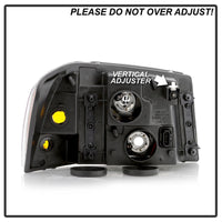 Thumbnail for xTune 02-09 GMC Envoy OEM Style Headlights - Black (HD-JH-GEN02-AM-BK)