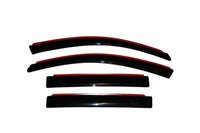 Thumbnail for AVS 04-08 Chrysler Pacifica Ventvisor In-Channel Front & Rear Window Deflectors 4pc - Smoke