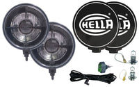 Thumbnail for Hella 500 Series 12V Black Magic Halogen Driving Lamp Kit