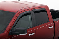 Thumbnail for AVS 09-18 Dodge RAM 1500 Crew Cab Ventvisor Outside Mount Window Deflectors 4pc - Smoke