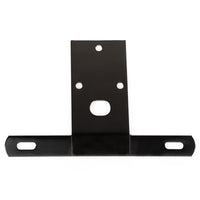 Thumbnail for Omix License Plate Bracket Black- 76-86 CJ Models