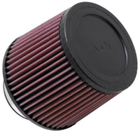 Thumbnail for K&N Filter Universal Rubber Filter 3in Flange ID 6in Base OD 5.125in Top OD 5in Height