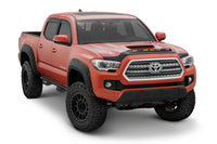 Thumbnail for AVS 10-22 Toyota 4Runner Aeroskin Low Profile Hood Shield w/ Lights - Black