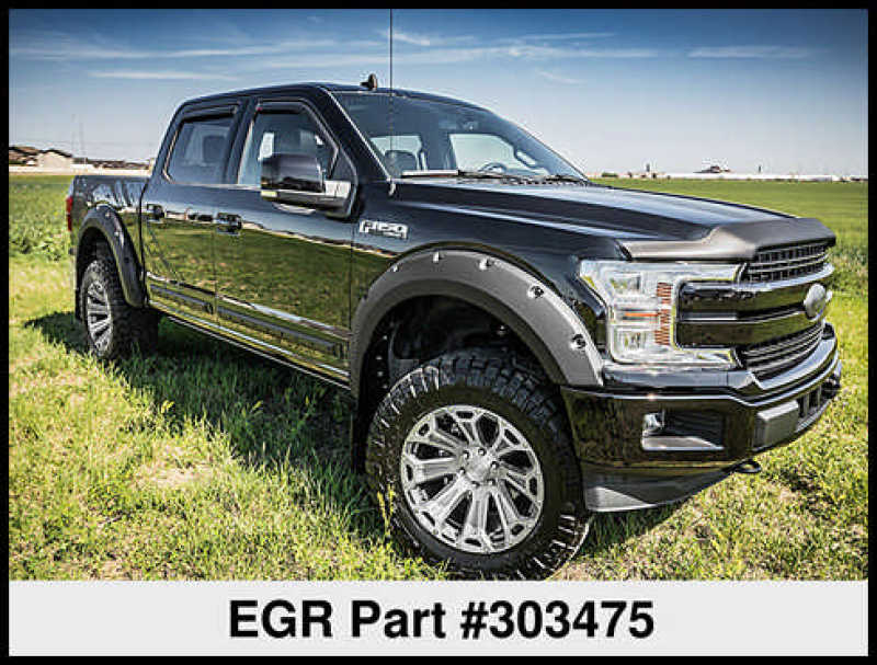 EGR 15+ Ford F150 Superguard Hood Shield - Matte (303475)